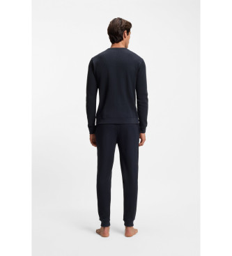 BOSS Structure trousers navy