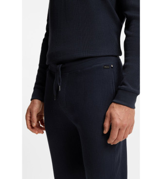 BOSS Structure trousers navy