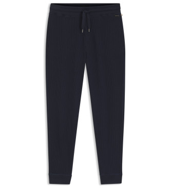 BOSS Structure trousers navy