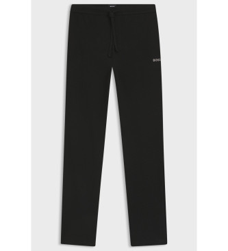 BOSS Waffelhose schwarz