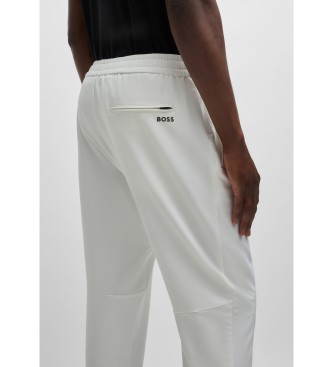 BOSS Flex trousers white