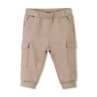 BOSS Pantaloni in piqu beige