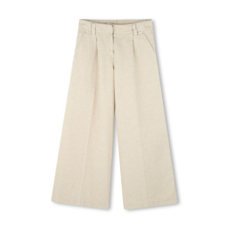 BOSS Pantaloni di lino beige