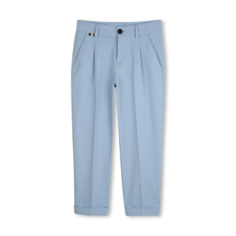 BOSS Pantaloni da abito blu