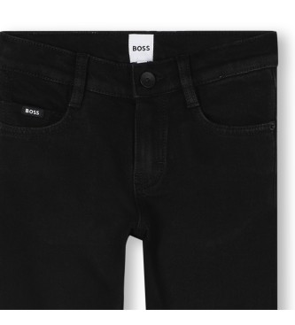 BOSS Jeans neri attillati