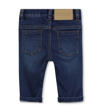 BOSS Kavbojke Casual navy