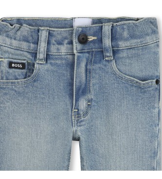 BOSS Jeans slog modra