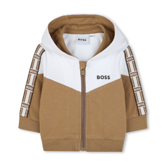 BOSS Brown 3-piece tracksuit set