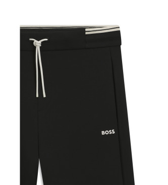 BOSS Spodnie Zone czarne