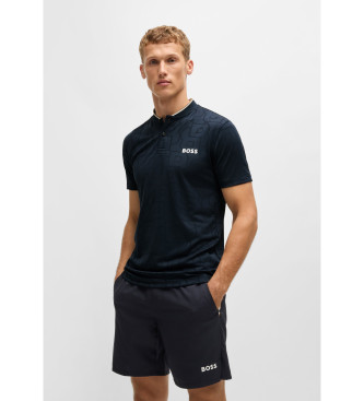 BOSS Polo Pariq marino