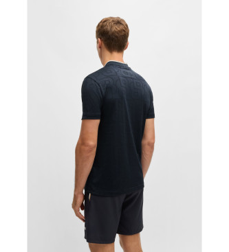 BOSS Polo Pariq marino