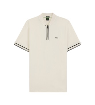 BOSS Polo Pariq cremefarben