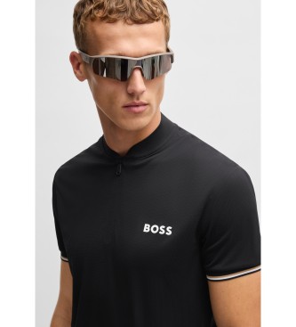 BOSS Pariq Ripstop T-shirt svart