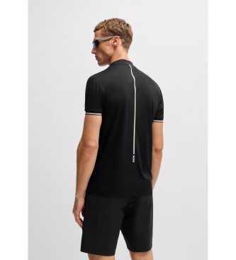 BOSS Pariq Ripstop T-shirt svart