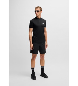 BOSS Pariq Ripstop T-shirt svart