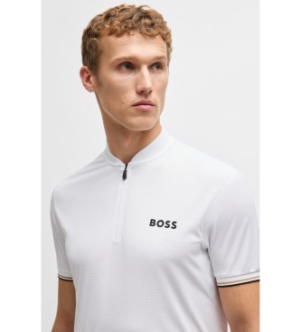 BOSS Pariq Ripstop T-shirt blanc