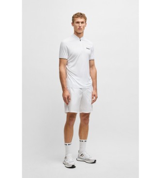 BOSS Pariq Ripstop T-shirt blanc