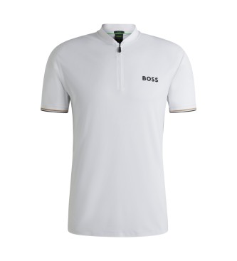 BOSS Pariq Ripstop T-shirt blanc