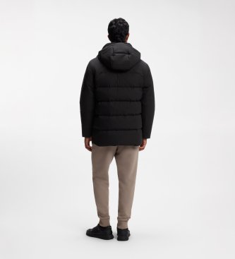 BOSS Parka noire Black