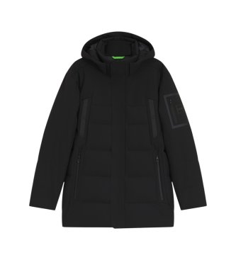 BOSS Parka noire Black