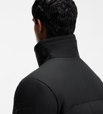 BOSS Parka noire Black