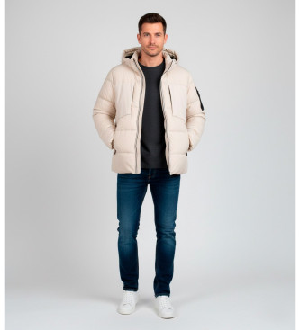 BOSS Parka repelente de gua com enchimento de penugem branca