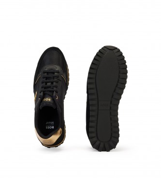 BOSS Sneakers Logo embossé noir