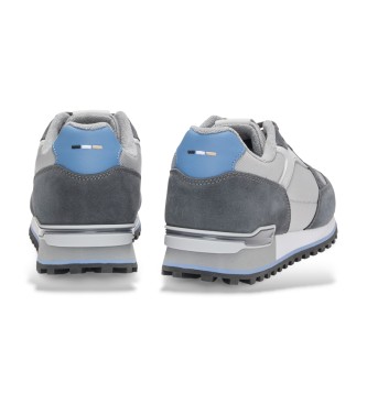 BOSS Zapatillas de piel Parkour gris