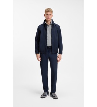 BOSS P�lo de ajuste fino cinzento