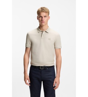 BOSS Polo Slim Fit beige