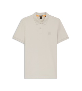 BOSS Polo Slim Fit beige