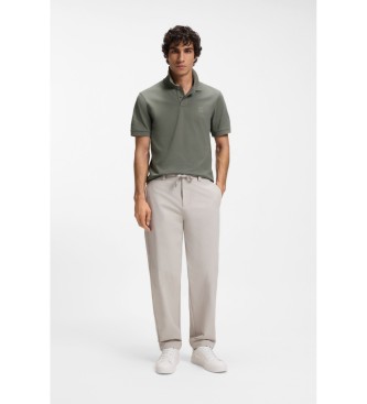 BOSS Polo Slim Fit vert