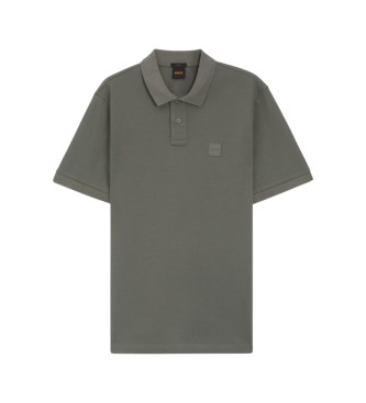 BOSS Polo Slim Fit vert
