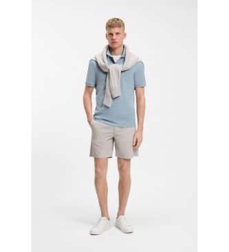 BOSS Polo Slim Fit bleu