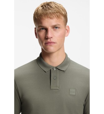 BOSS Slim Fit Polo groen
