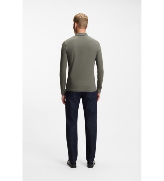 BOSS Slim Fit Polo groen