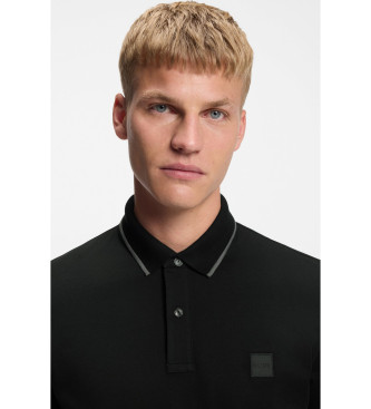 BOSS Polo Passertip noir
