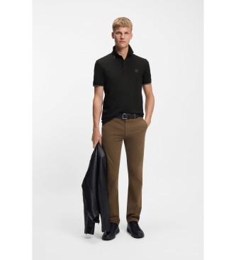 BOSS Polo Passertip noir