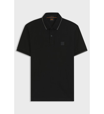 BOSS Polo Passertip noir