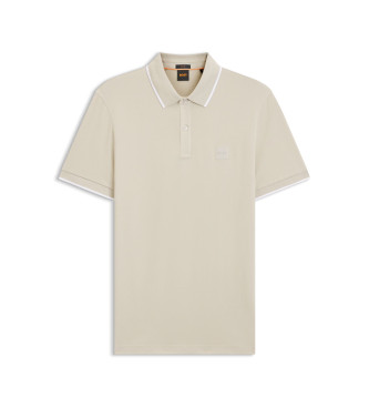 BOSS Passertip beige polo