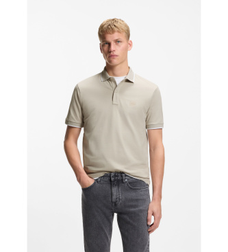 BOSS Polo beige Passertip