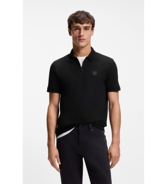 BOSS Polo slim noir