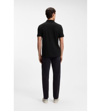 BOSS Polo slim noir