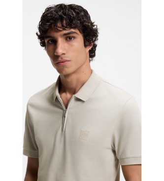 BOSS Polo Slim Fit beige
