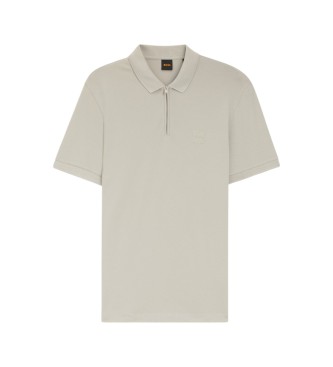 BOSS Polo Slim Fit beige