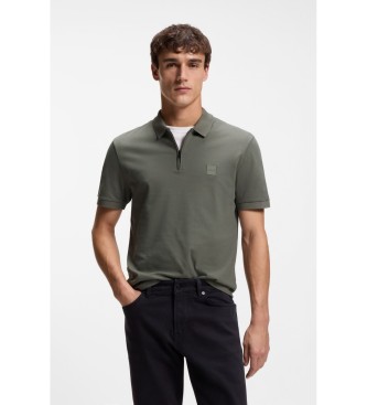 BOSS Polo Slim Fit vert