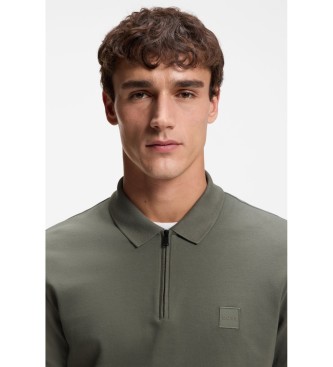 BOSS Polo Slim Fit vert