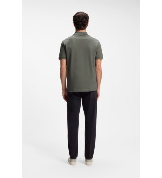 BOSS Polo Slim Fit vert