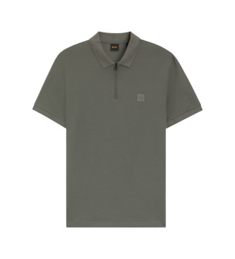 BOSS Polo Slim Fit vert