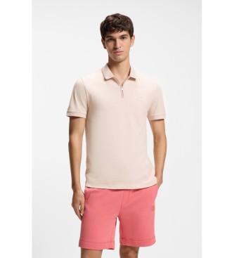 BOSS Polo Slim Fit rose